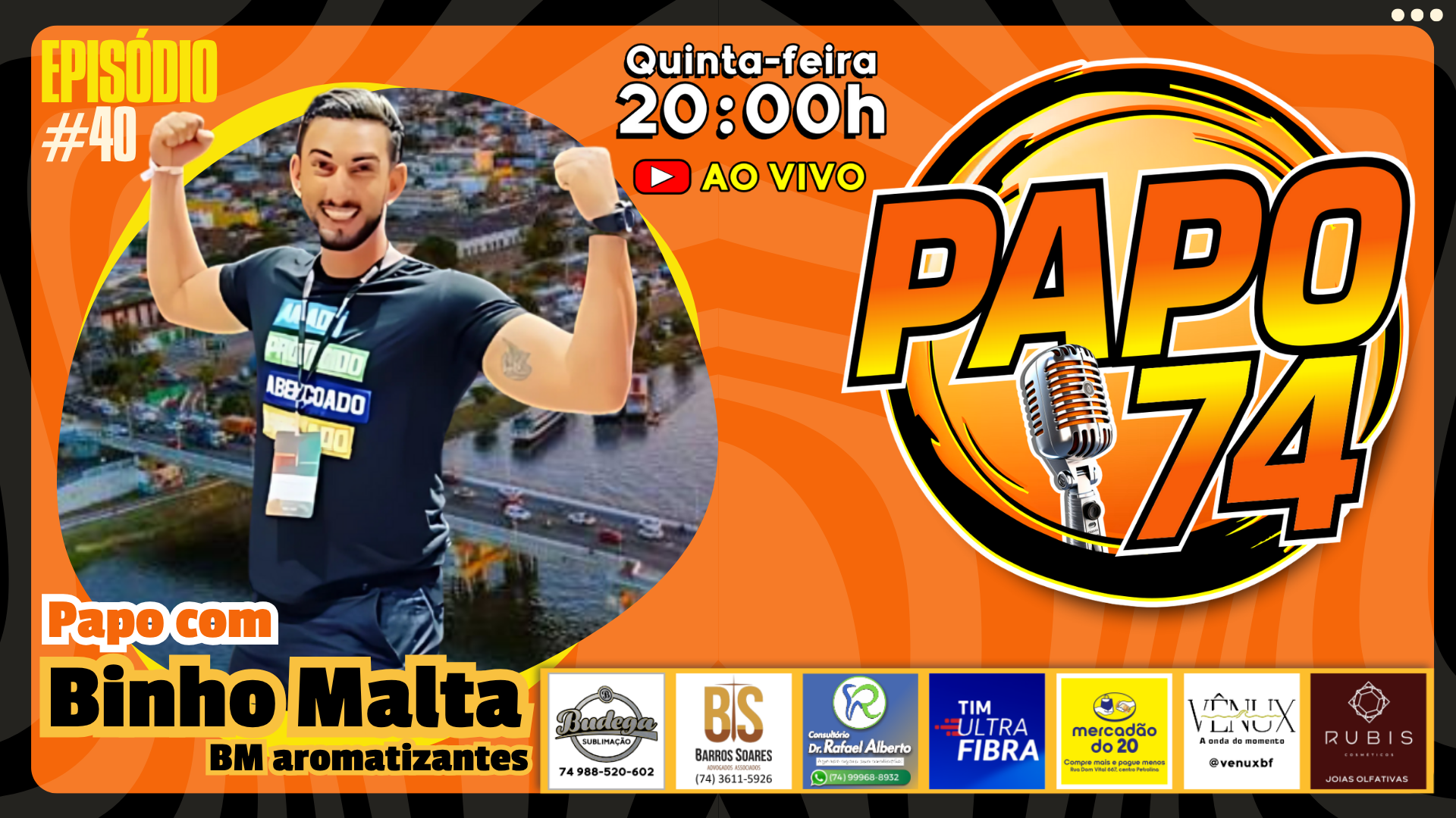 EPISÓDIO 40 – BINHO MALTA DUBLANDO MEME E EMPREENDENDO! 😂💼🔥