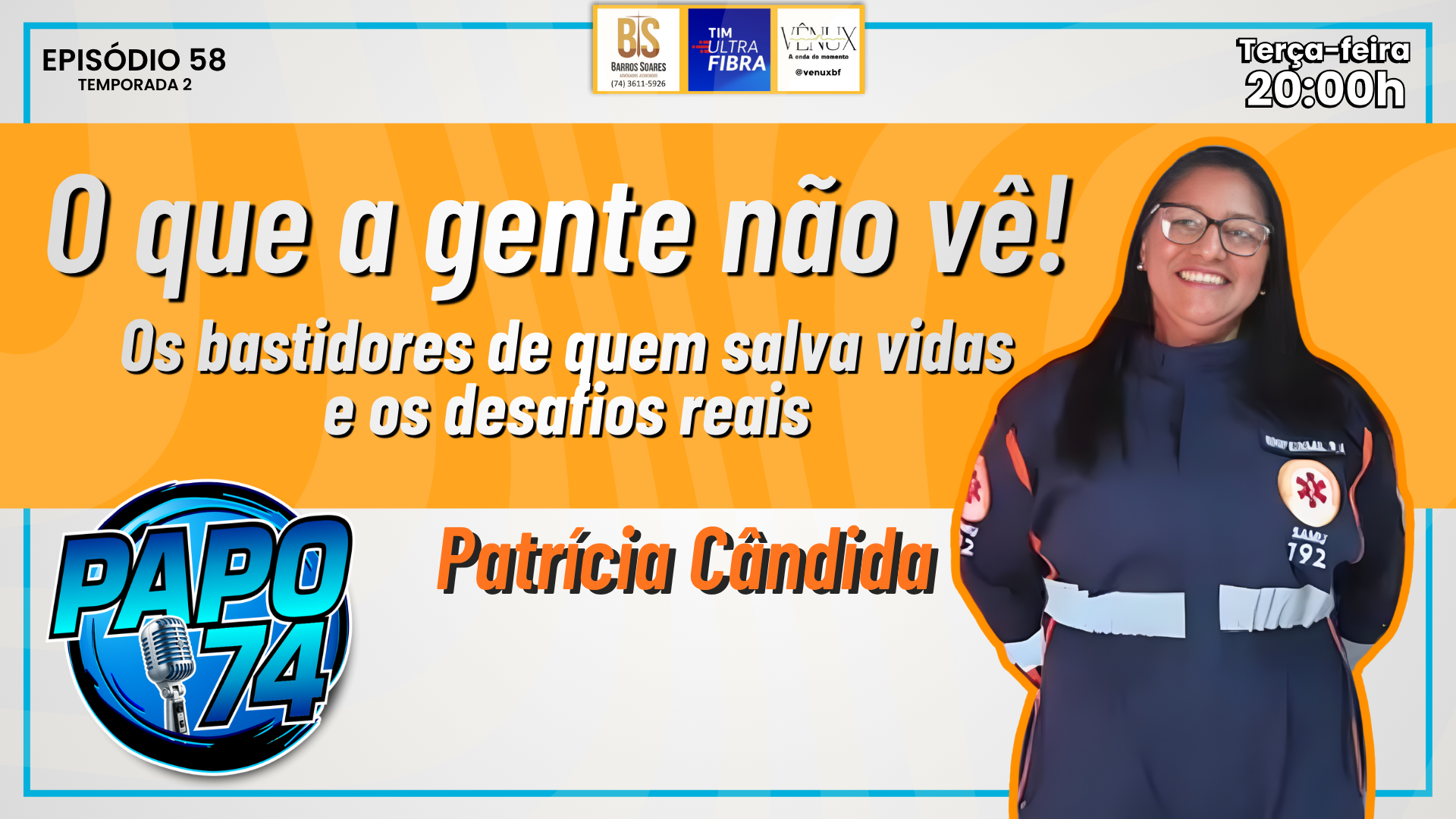 EPISÓDIO 58 – PATRÍCIA ABRE O JOGO SOBRE O SAMU E SALVA CORAÇÕES!🚑😭🔥