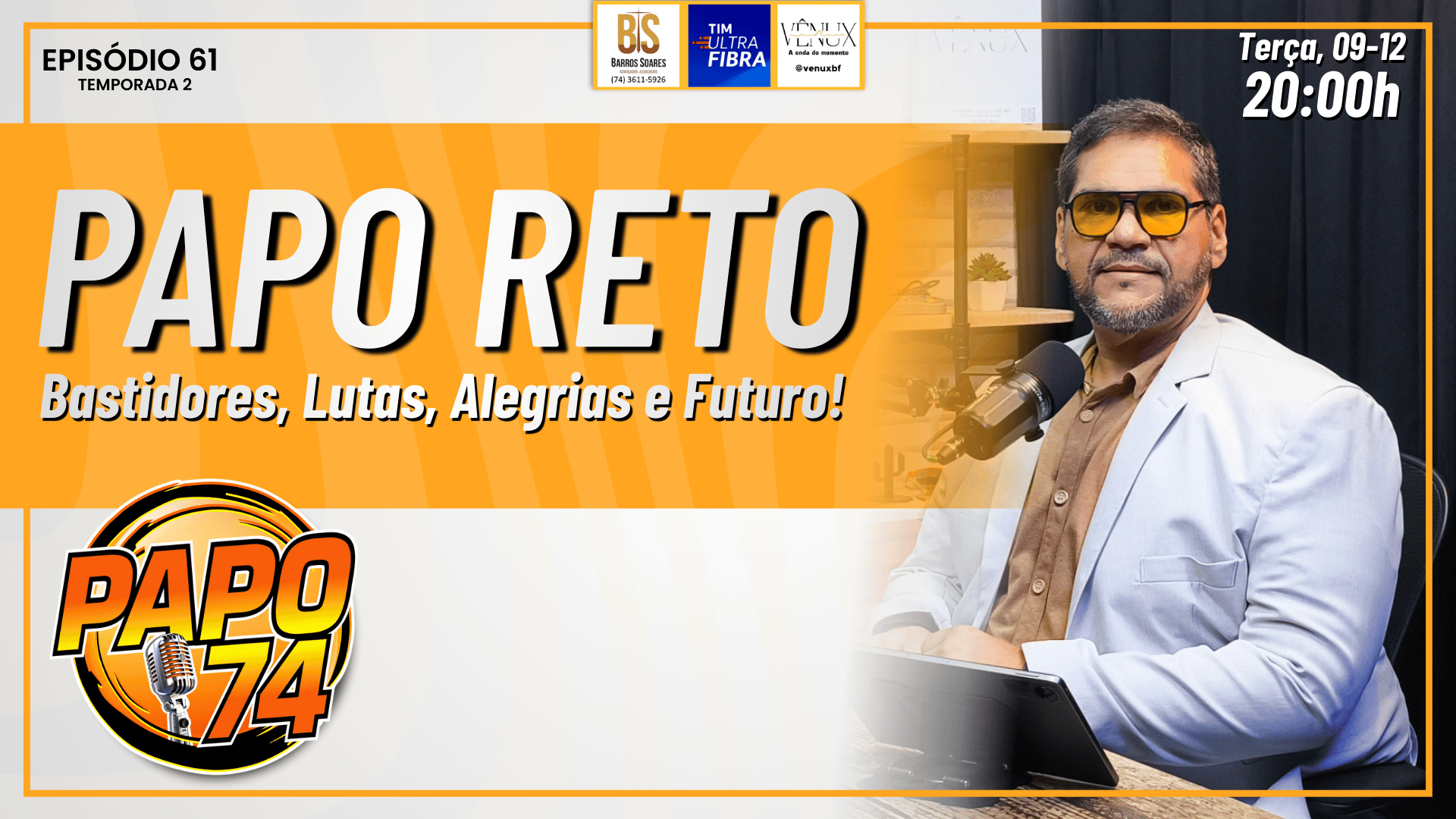 EPISÓDIO 61 – PAPO RETO: BASTIDORES, LUTAS, ALEGRIAS E FUTURO!
