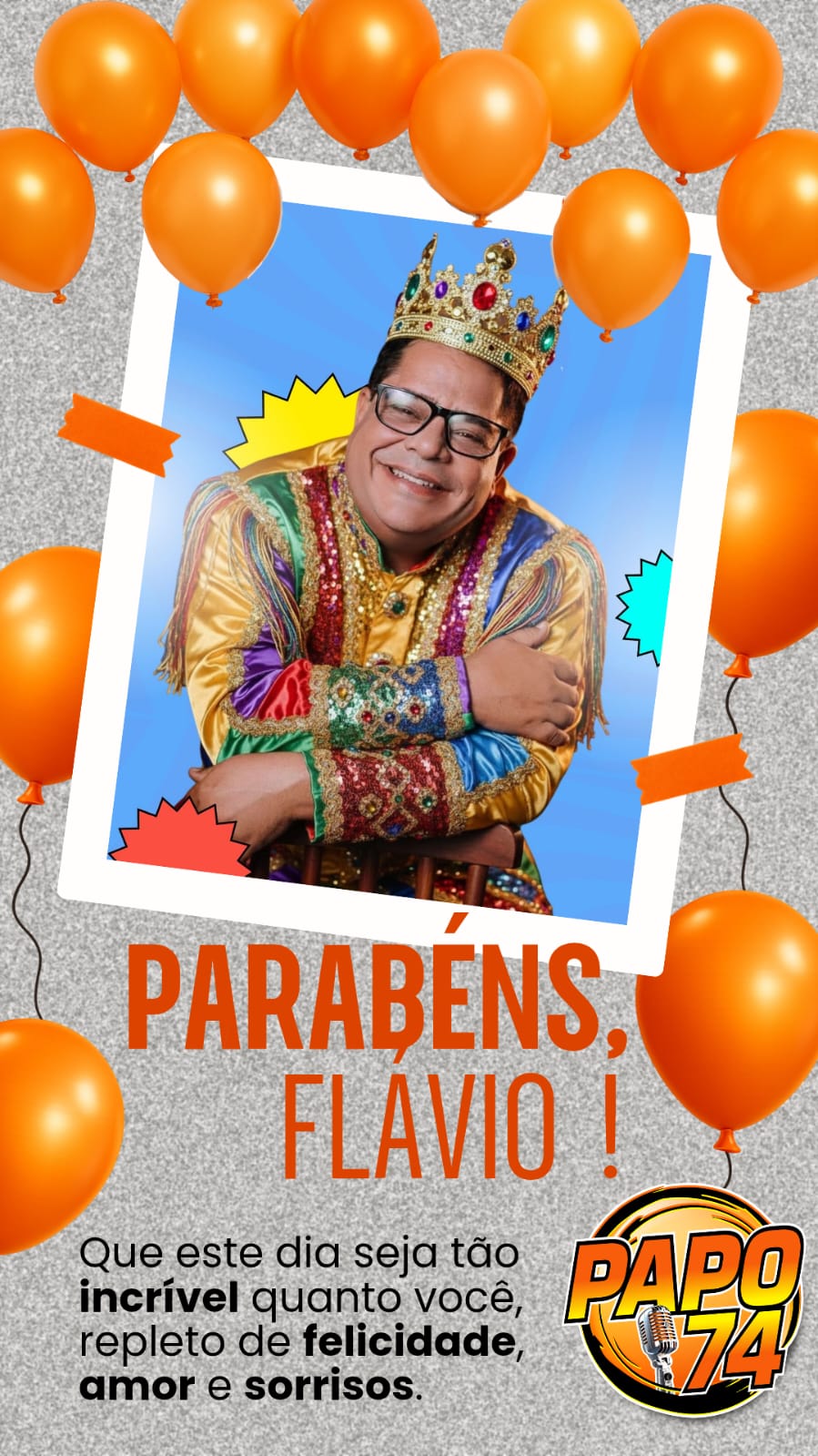 Feliz Aniversário Flávio Fonseca