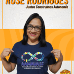 ROSE RODRIGUES mae atipica e presidente da AAMAVASF