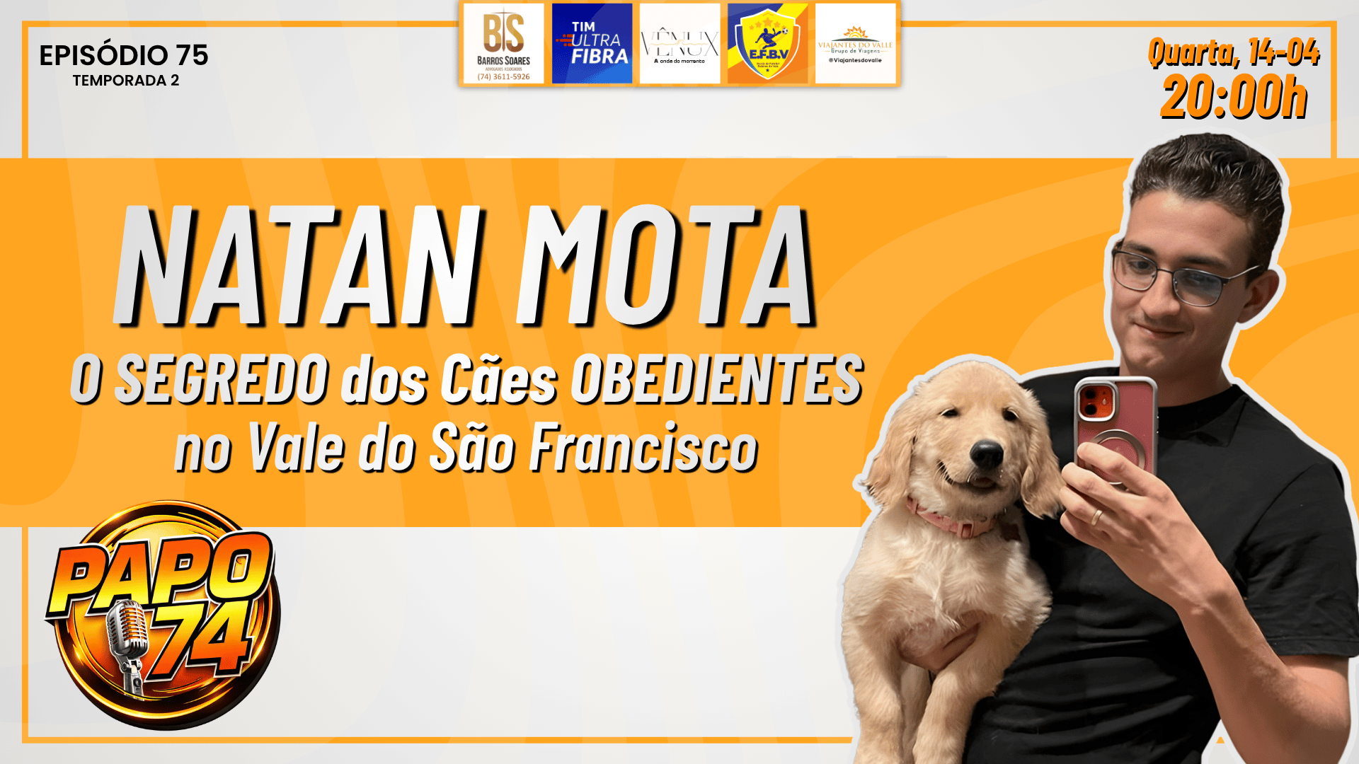 Natan Mota: O Segredo dos Cães Obedientes no Vale do São Francisco |EP 75