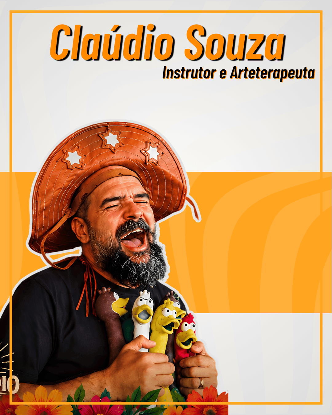 CLAUDIO SOUZA | instrutor e arteterapeuta